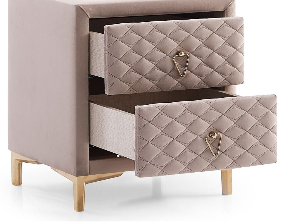 Bambi Luxia Nachtkommode schubladen