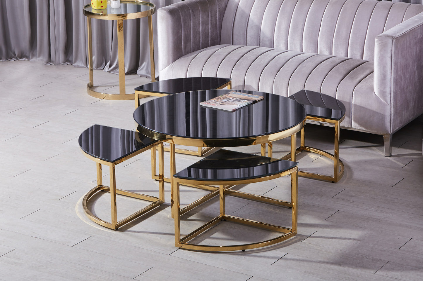 Euro Couchtisch C90 5 teilig