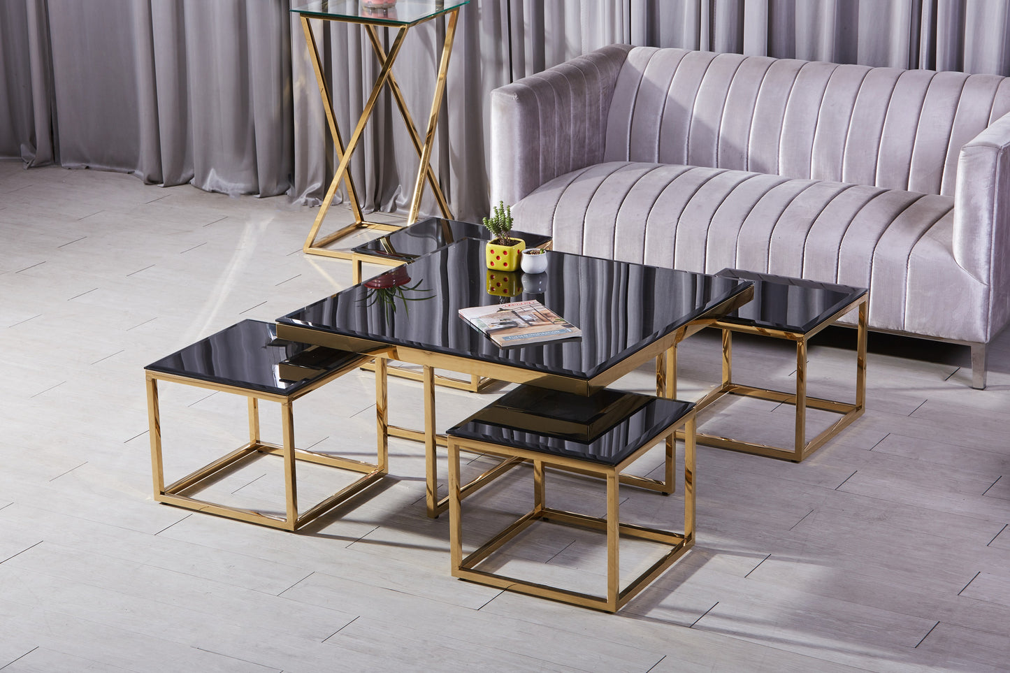 Euro Couchtisch C94 5 teilig