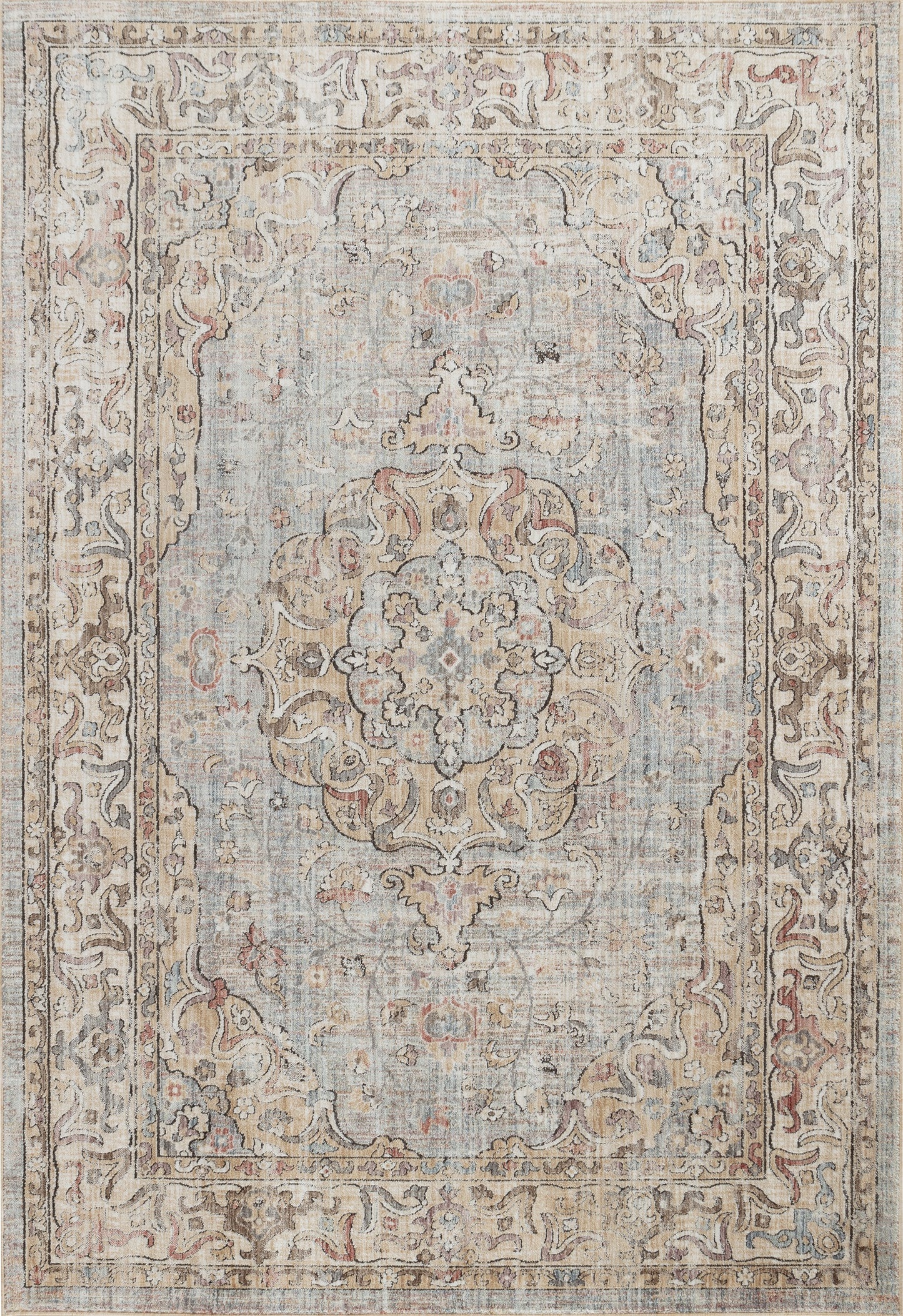 Teppich Antia E254AH L.BLUE