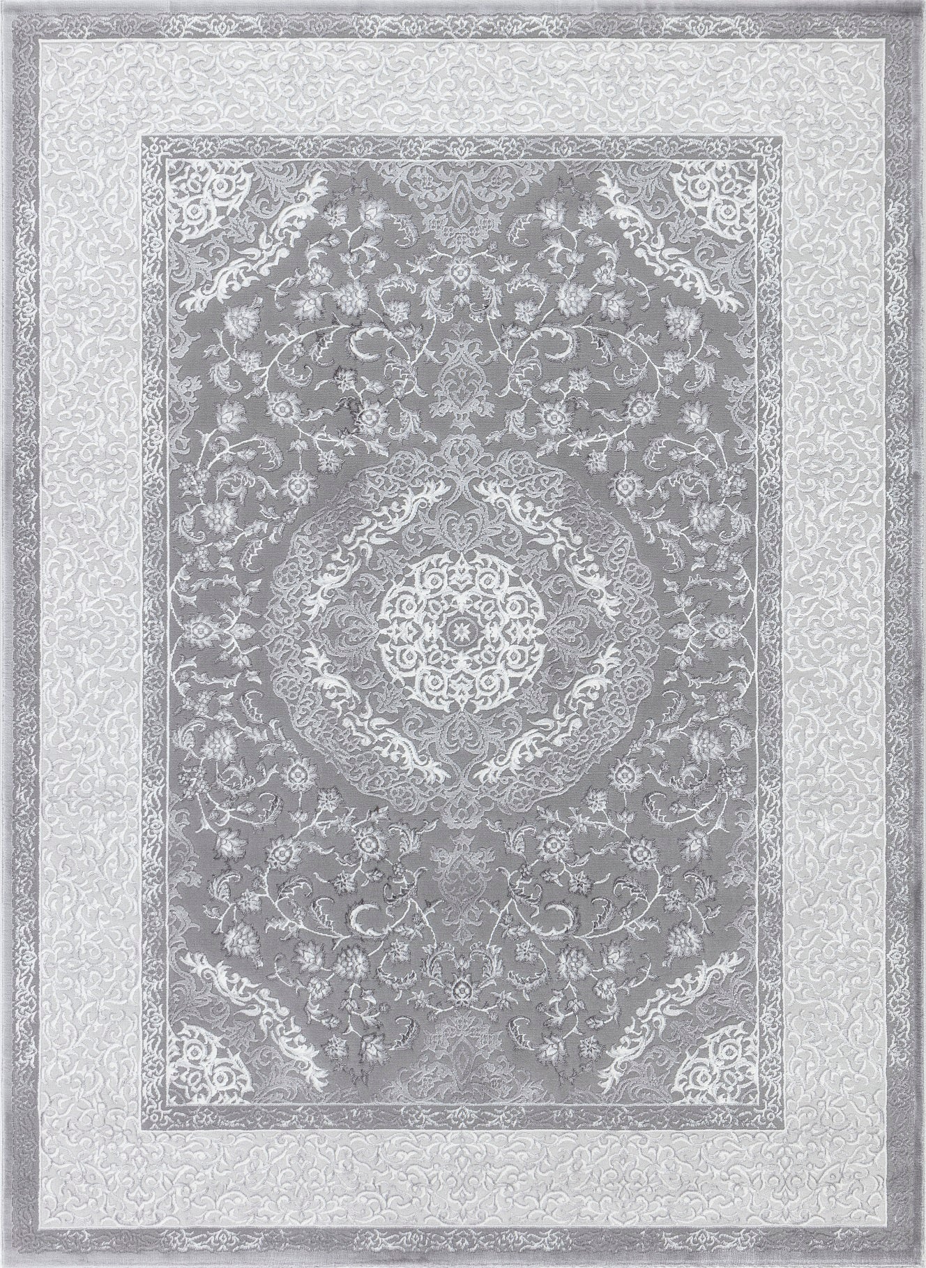 Teppich Ottoman E585A L.GREY. ANTRHACITE