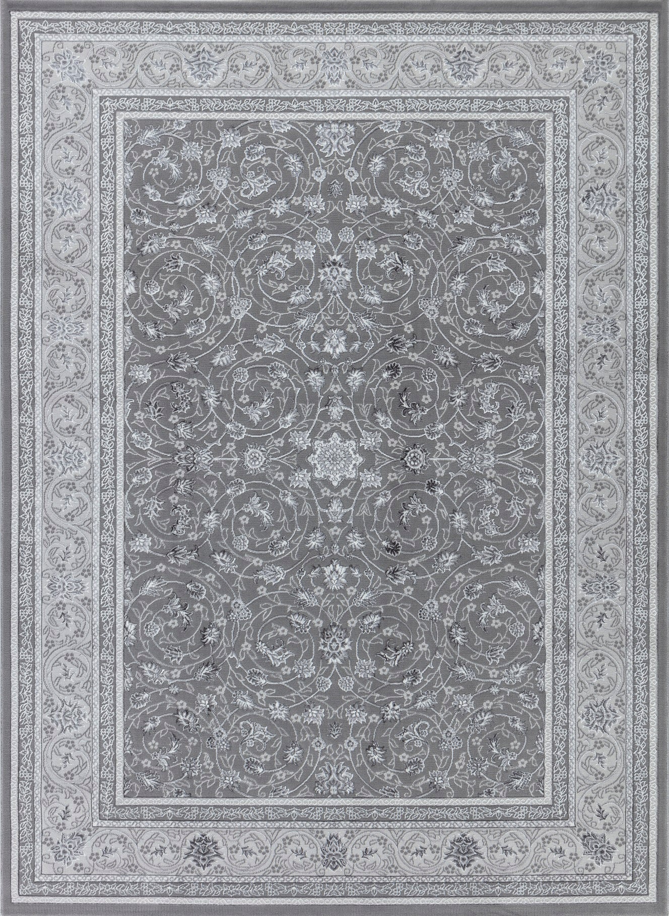 Teppich Ottoman E594A L.GREY S.Z.GREY