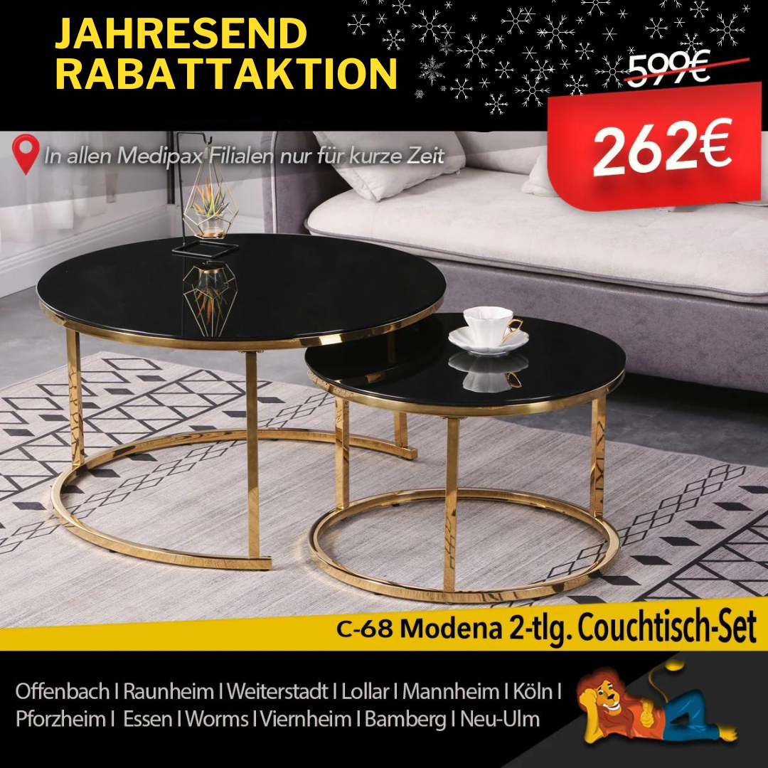 Euro Couchtisch C68G-SG