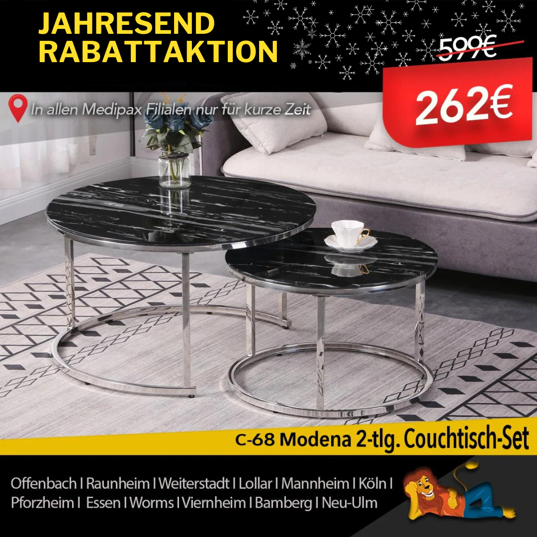 Euro Couchtisch C68G-MSS