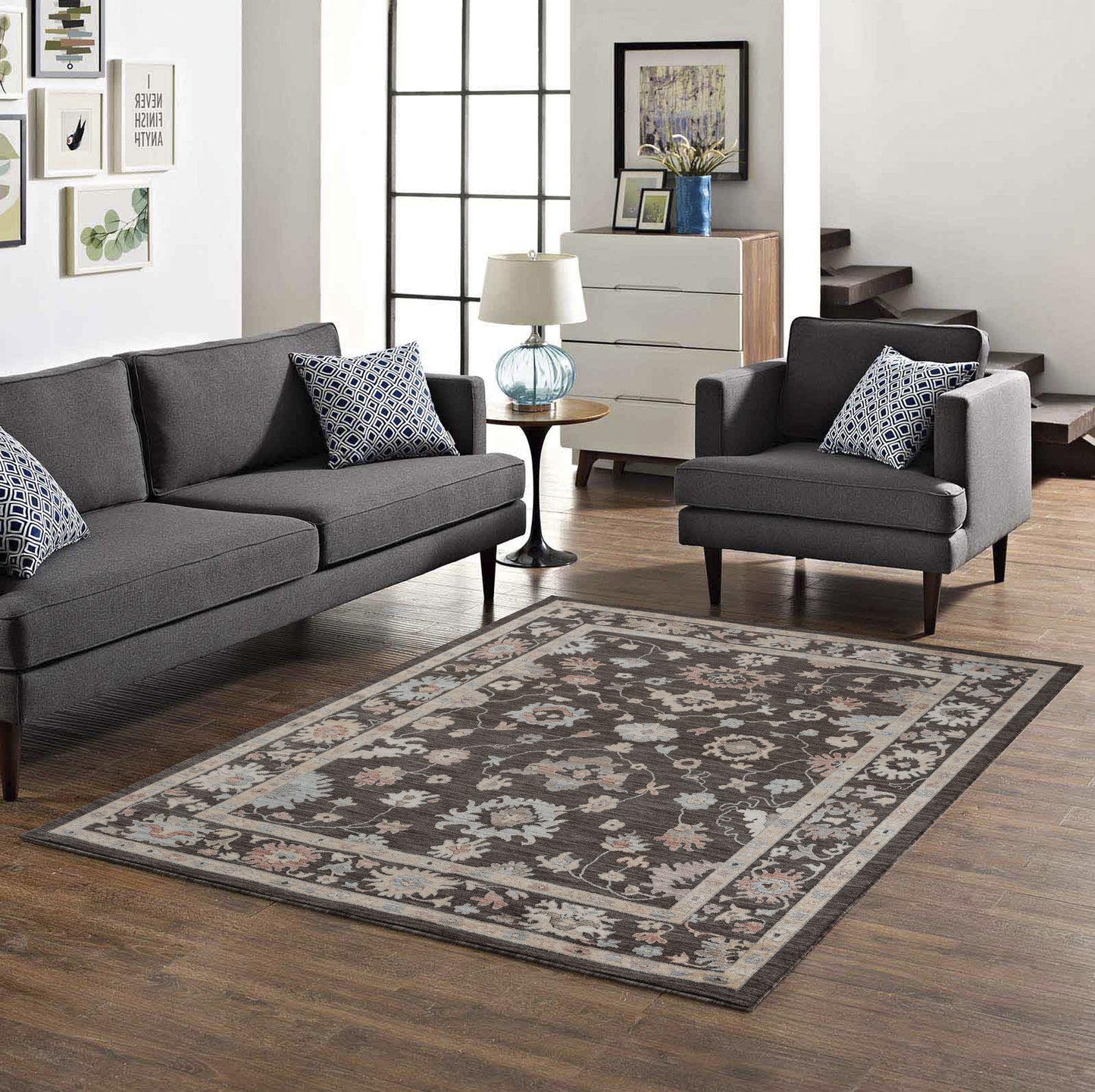 Teppich Antia C428GL ANTHRACITE