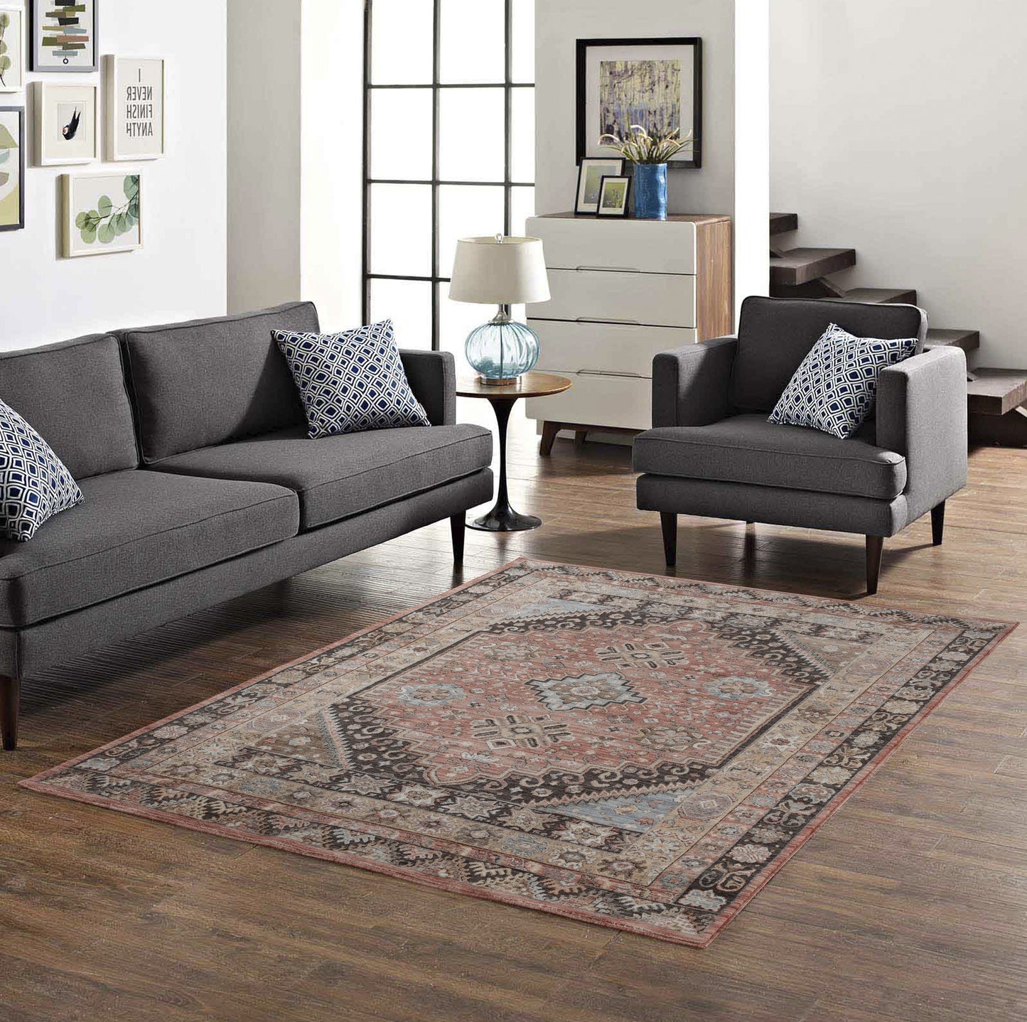 Teppich Antia C854GL ANTHRACITE