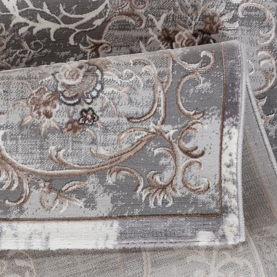 Teppich Ottoman E586A L.GREY ANTHRACITE