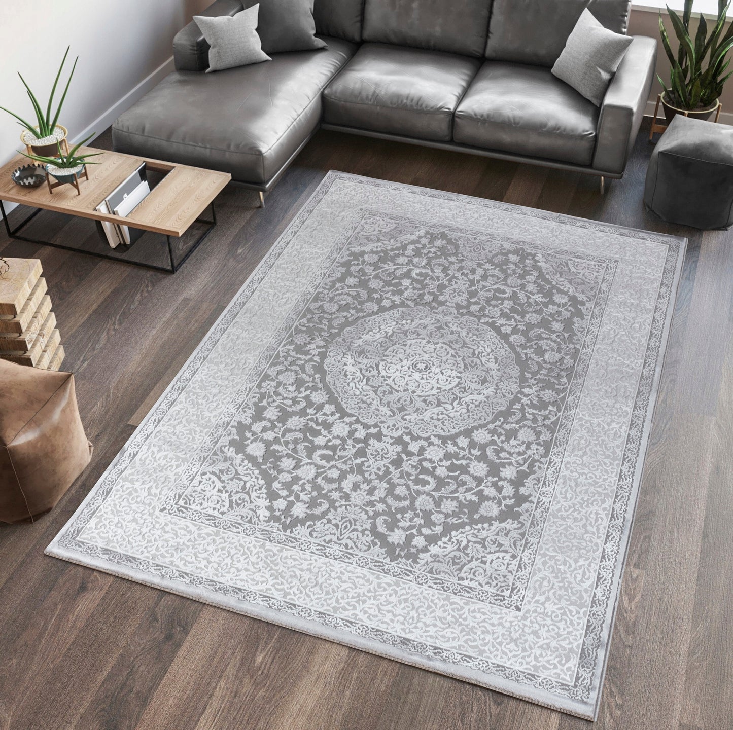 Teppich Ottoman E585A L.GREY. ANTRHACITE