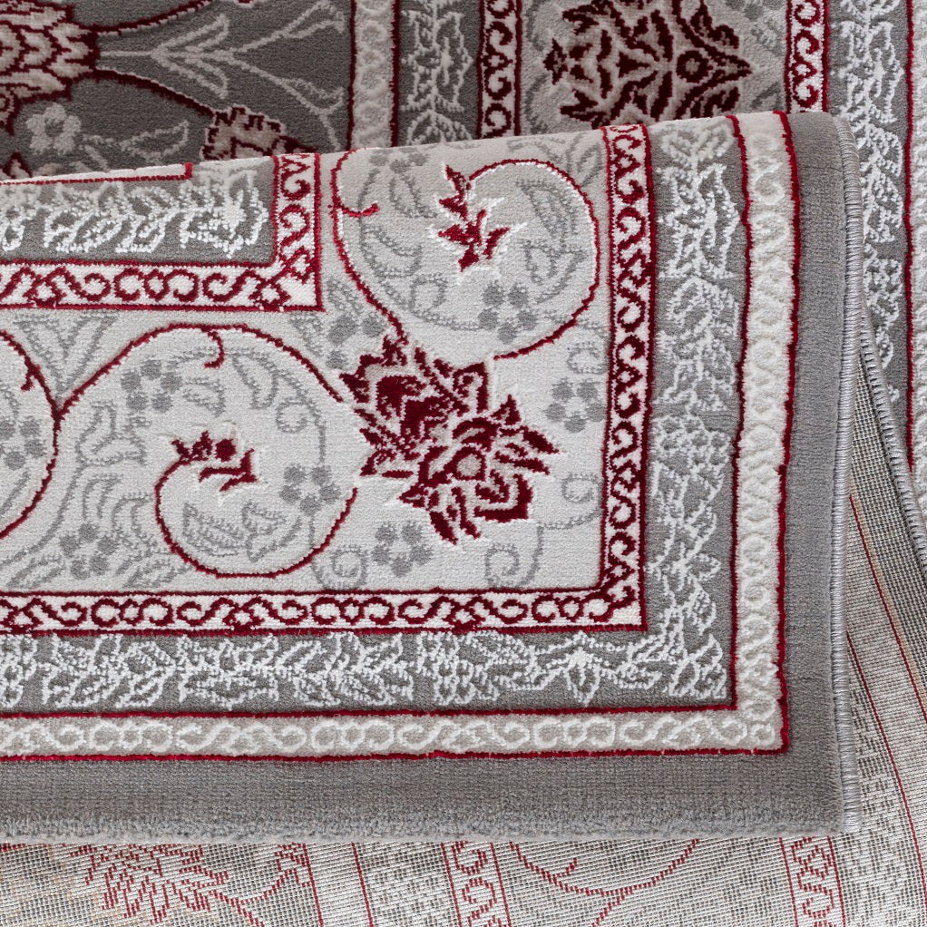 Teppich Ottoman E694A LGREY. S.RED