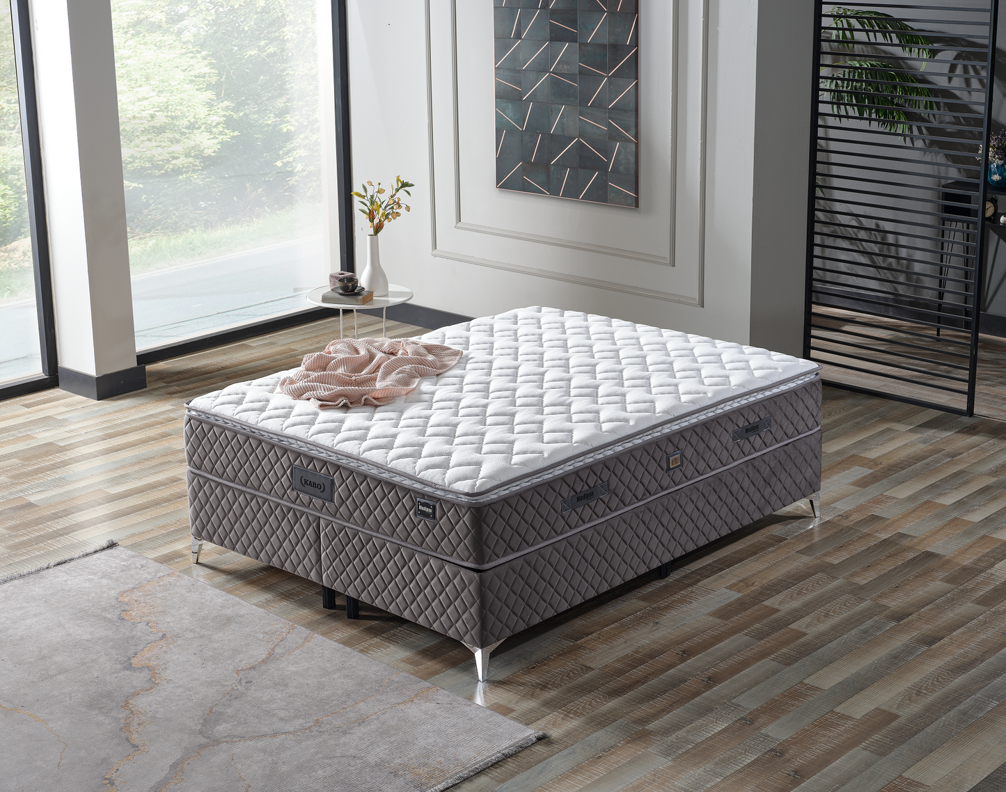 Karo Boxspringbett