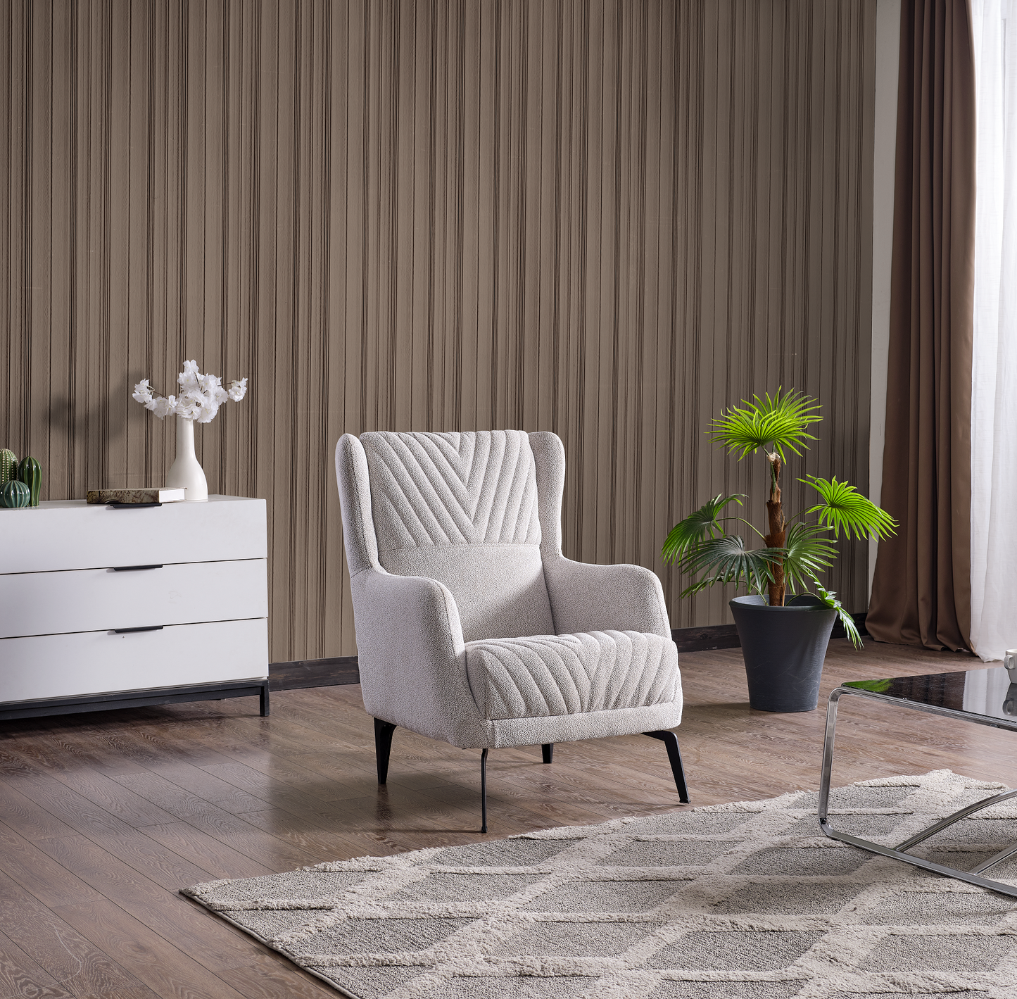 Elegance 3+2+1 Couchgarnitur Schlaffunktion