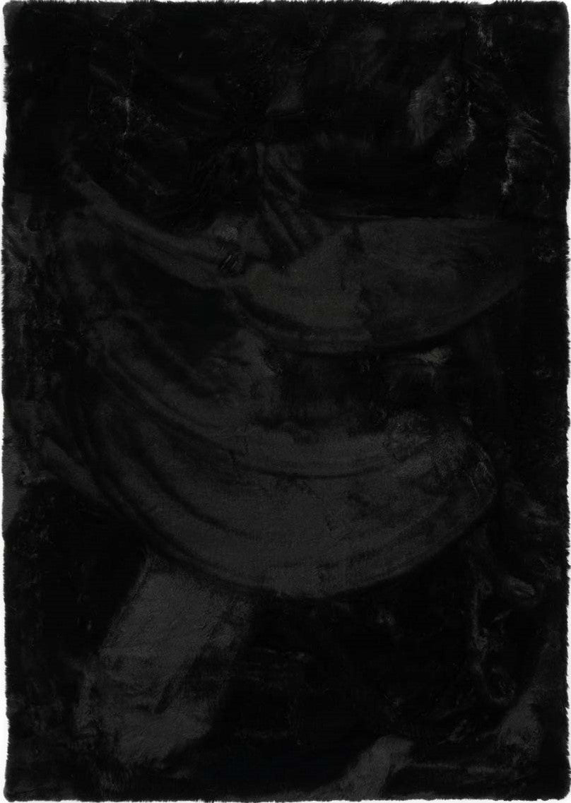 Emotion Teppich -Flauschig-Black