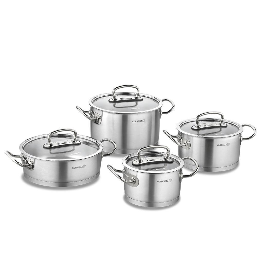 Proline 8pcs. Cookware Topfset Gold/Silber/RoseGold
