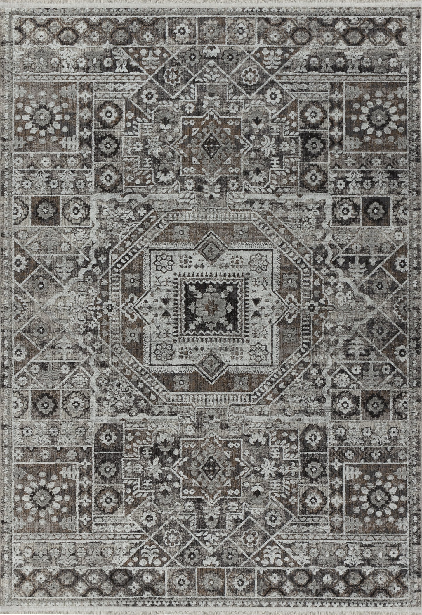 Teppich Effero A763 GREY