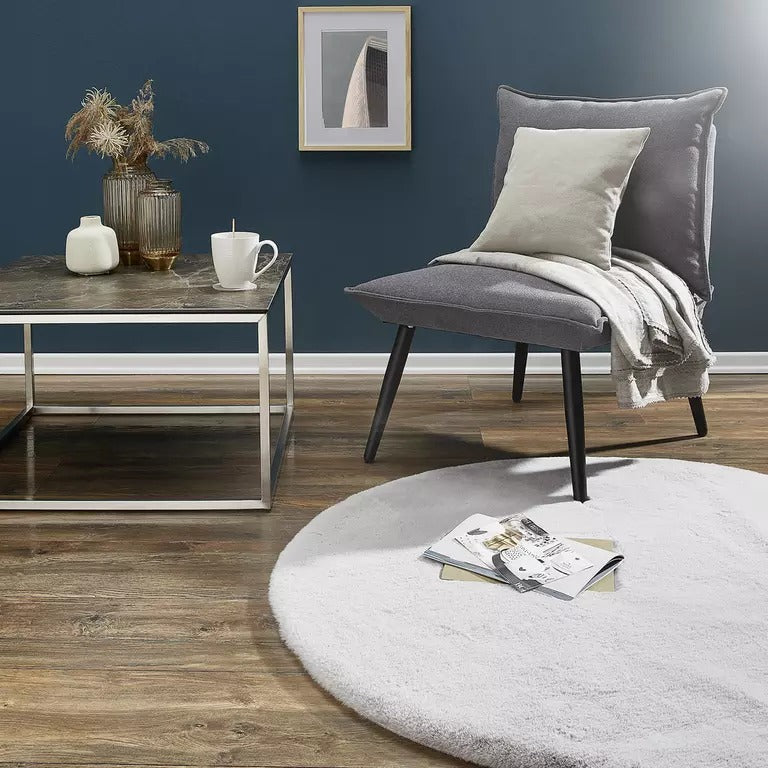 Teppich Emotion-500-Silver Rund 160x160 cm