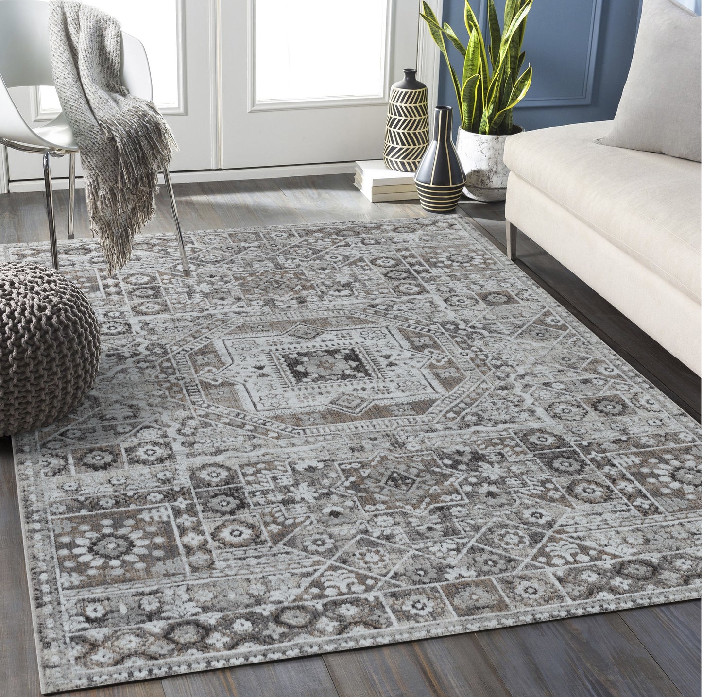 Teppich Effero A763 GREY