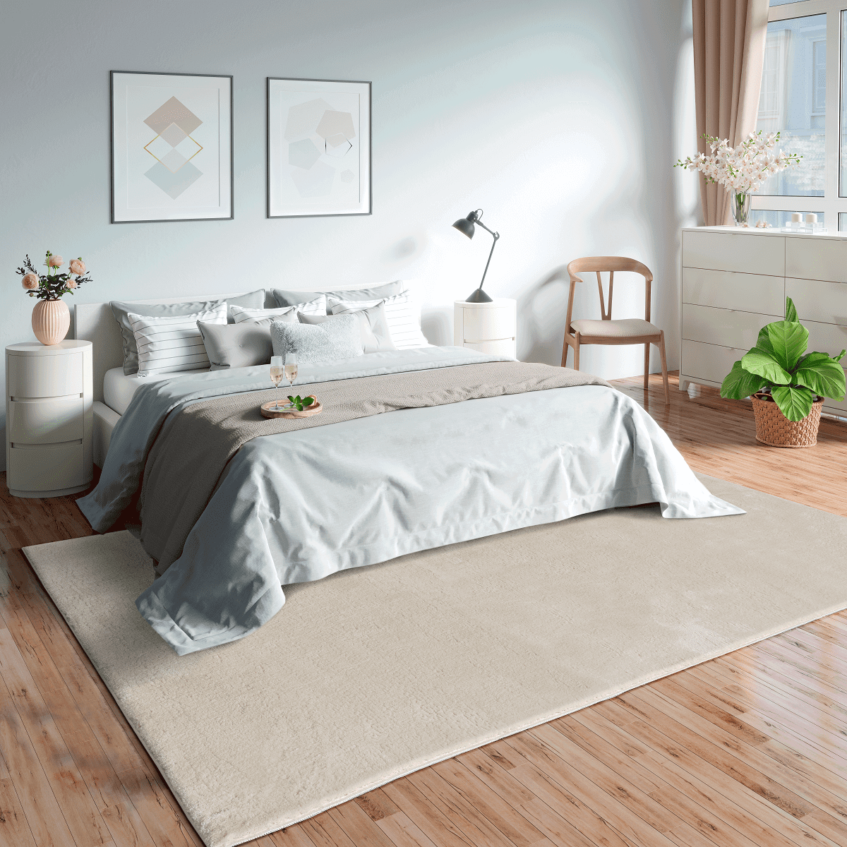 Teppich Loft 37 70-Beige